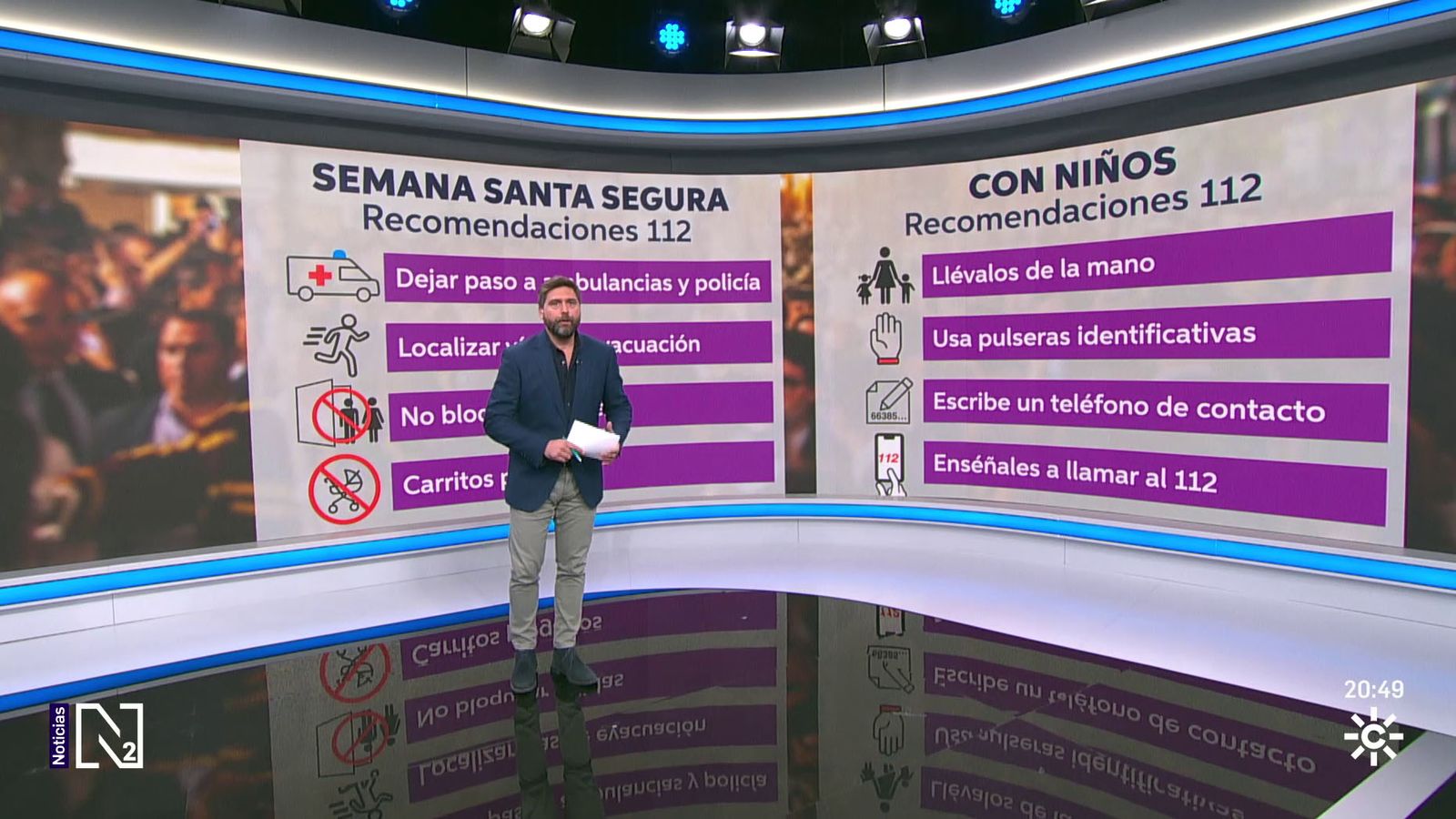 Recomendaciones de emergencias para la Semana Santa