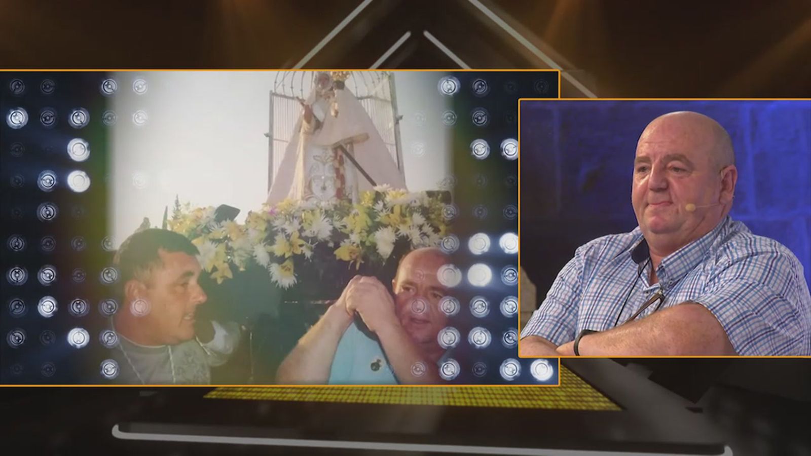 Homenaje a Manolo el Pecas, uno de los anderos con más carisma de la Virgen de la Cabeza