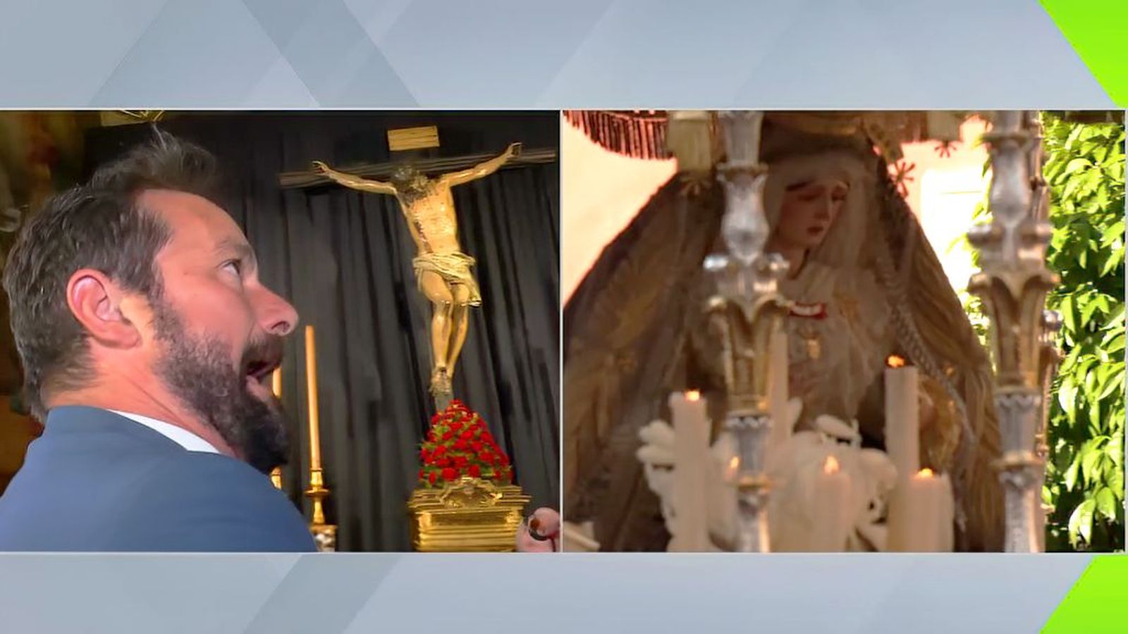 Alex Ortiz, el saetero que ha convertido a la Virgen de los Ángeles en la banda sonora de su vida