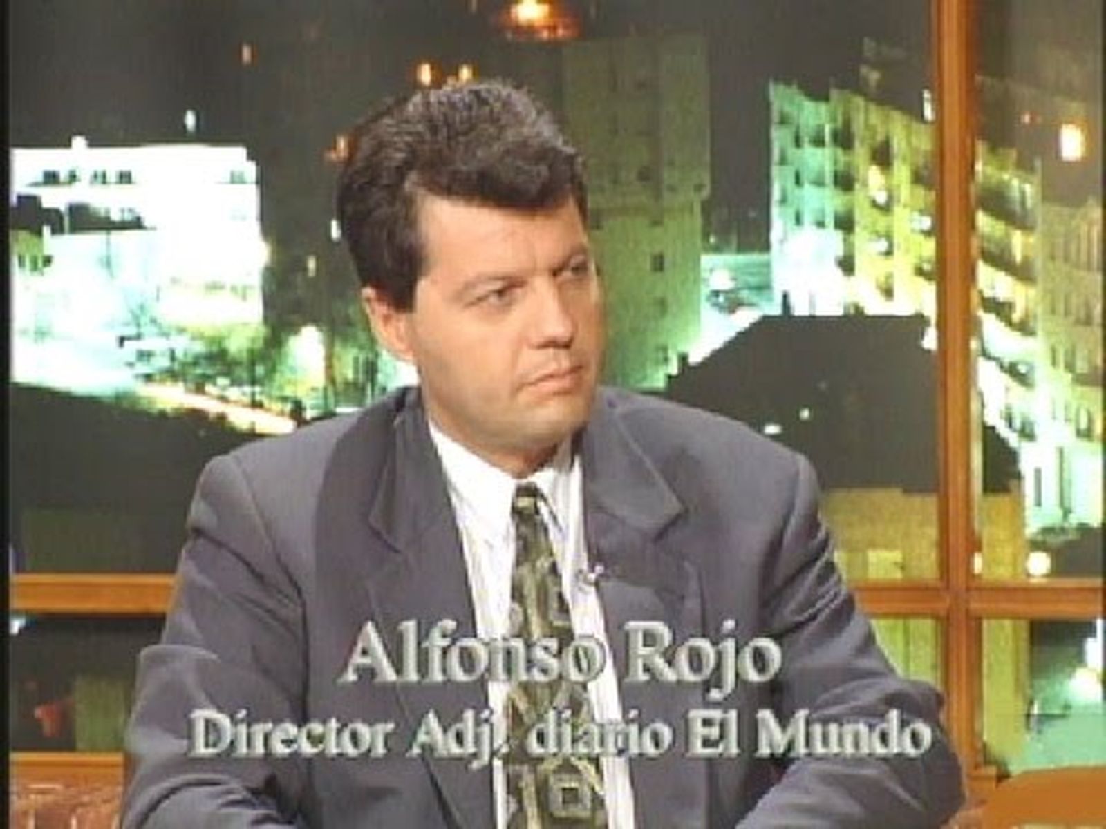 Alfonso Rojo, periodista corresponsal de guerra (1993)