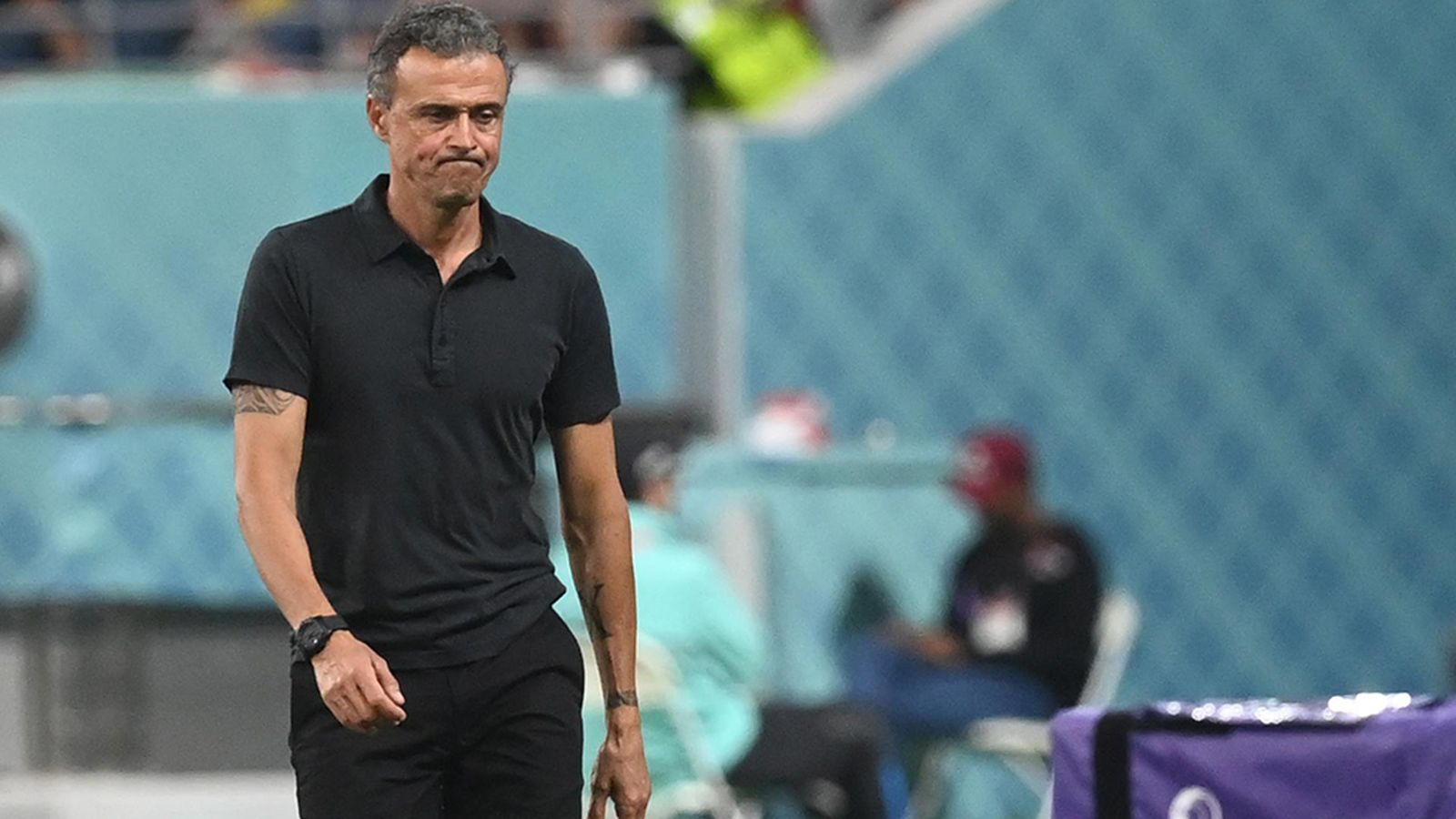 luis enrique enfadado