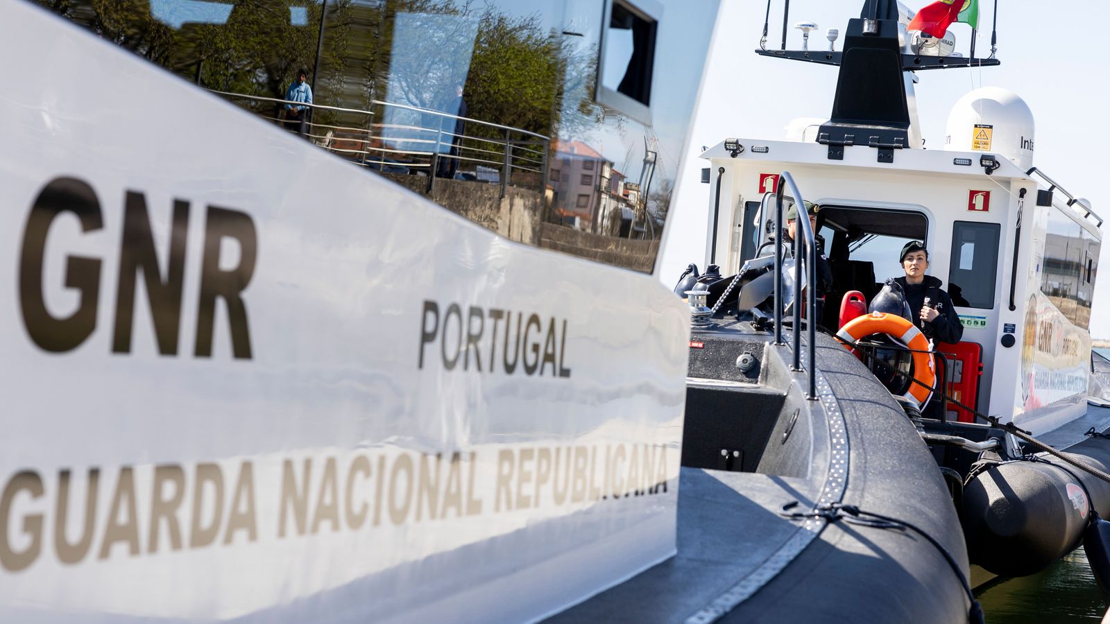 Embarcación de la Guardia Nacional Republicana
