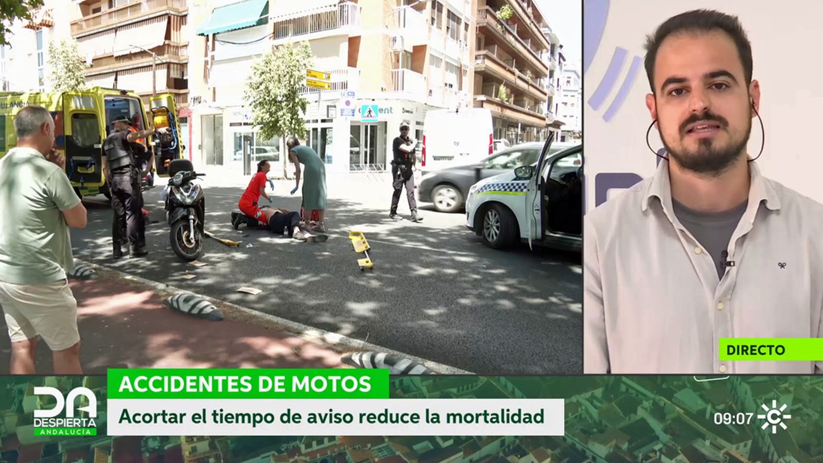 Un invento andaluz que puede salvar la vida de muchos motoristas