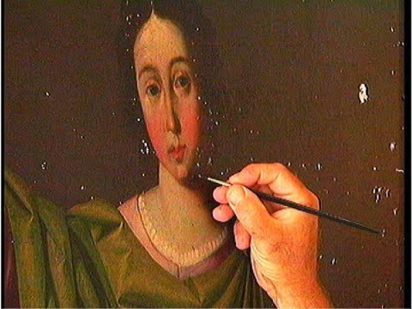 Restauración en el Museo de Bellas Artes de Sevilla (2000)