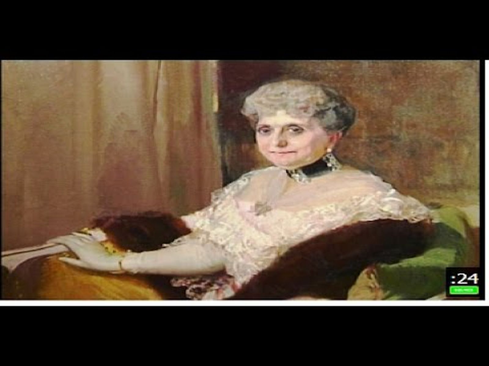 Sorolla: retrato de la condesa de Albox en Olula del Río, Almería