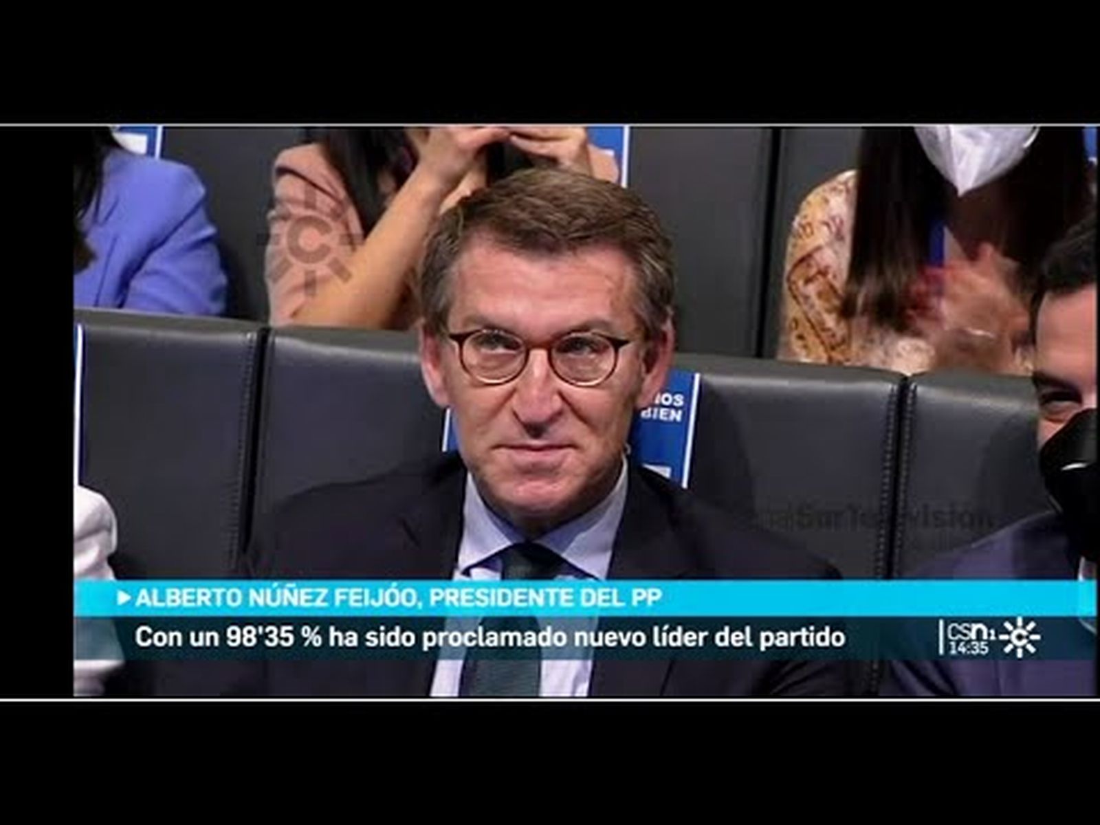 Feijóo elegido presidente del PP
