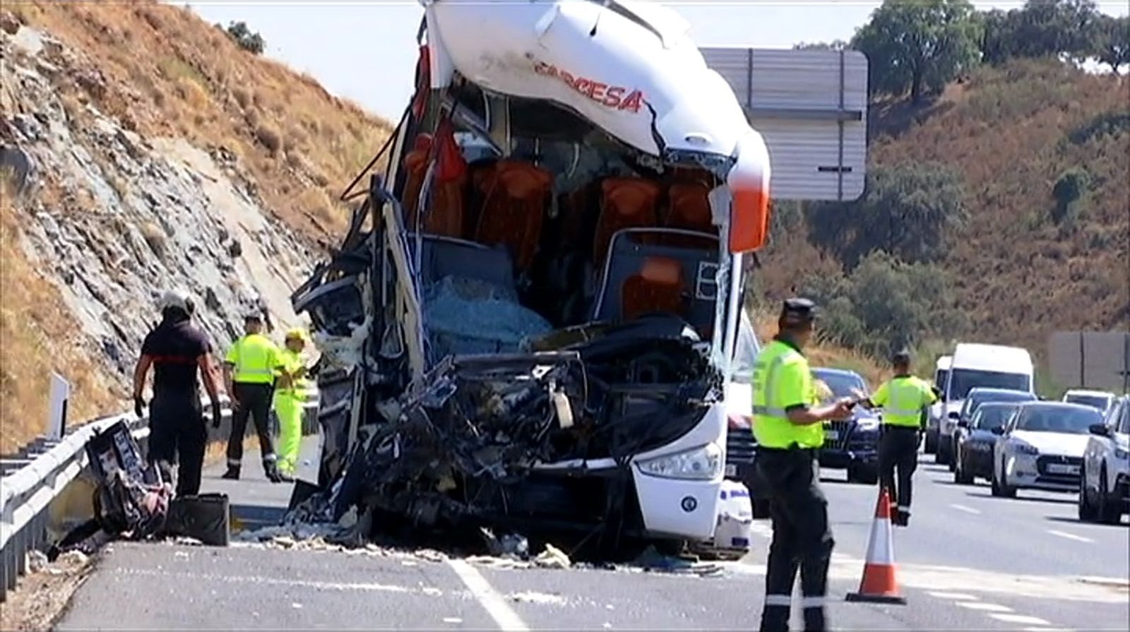 Accidente autobús Ronquillo