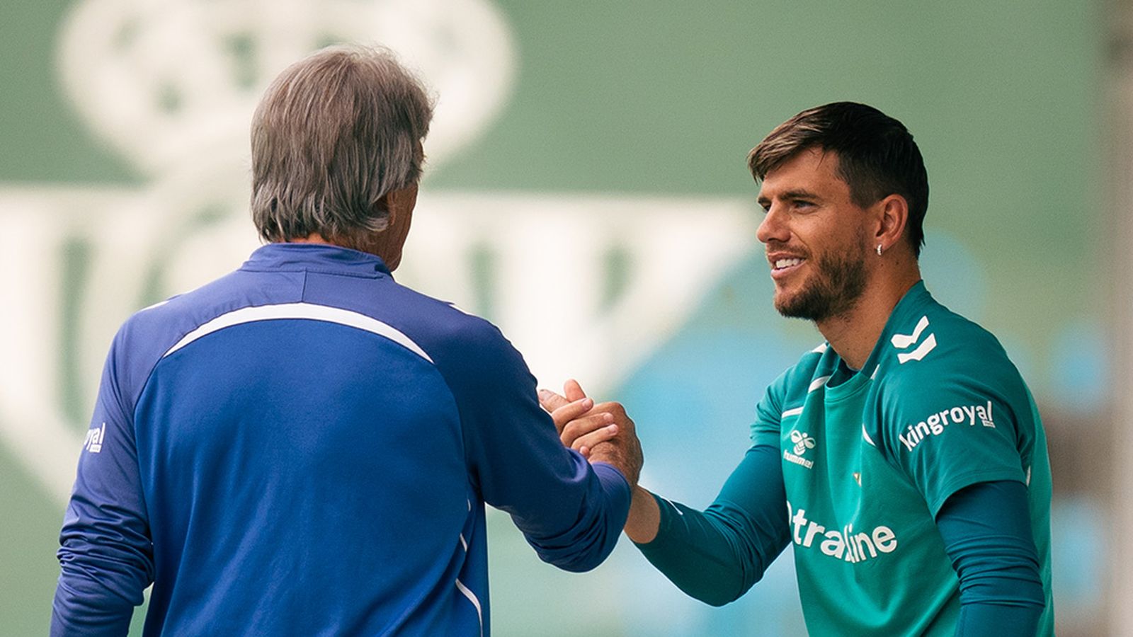 Lo Celso con Pellegrini