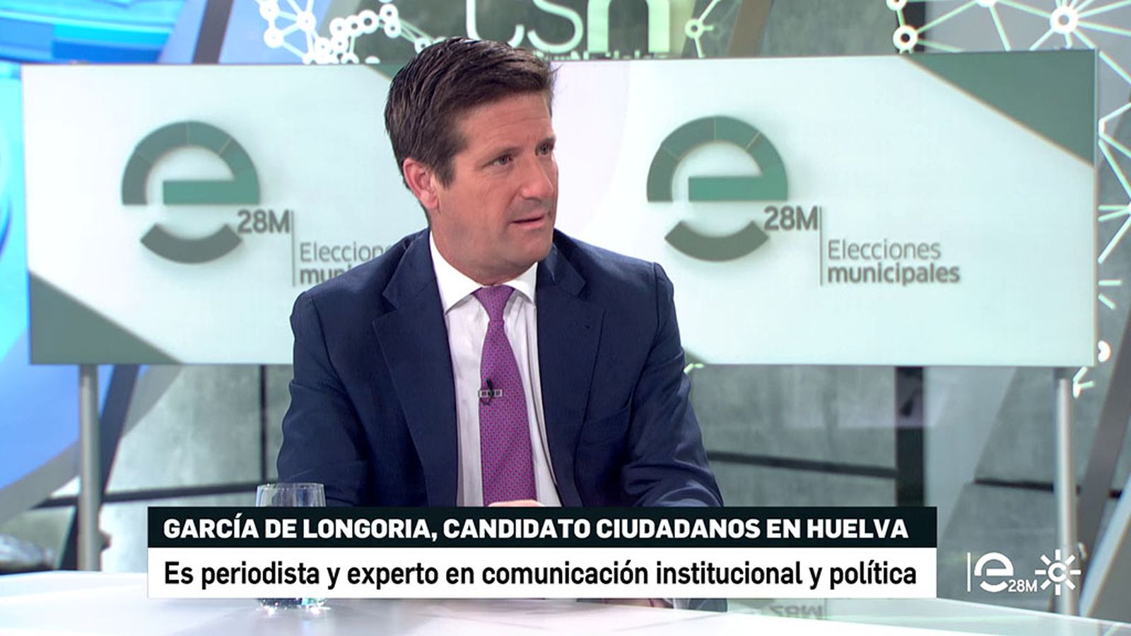 Entrevista a Guillermo García de Longoria, candidato Ciudadanos a la alcaldía de Huelva