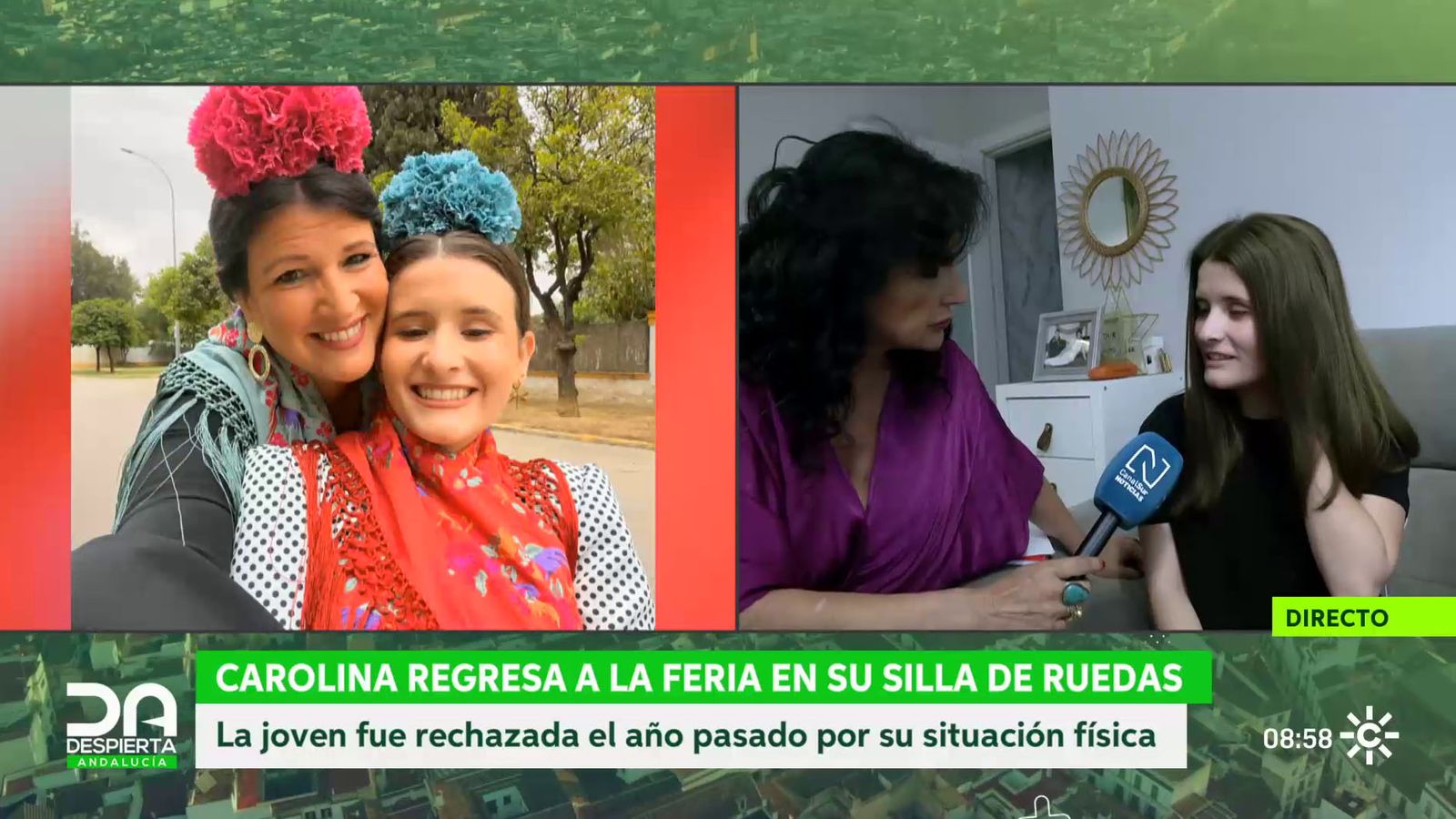 Carolina y la feria inclusiva