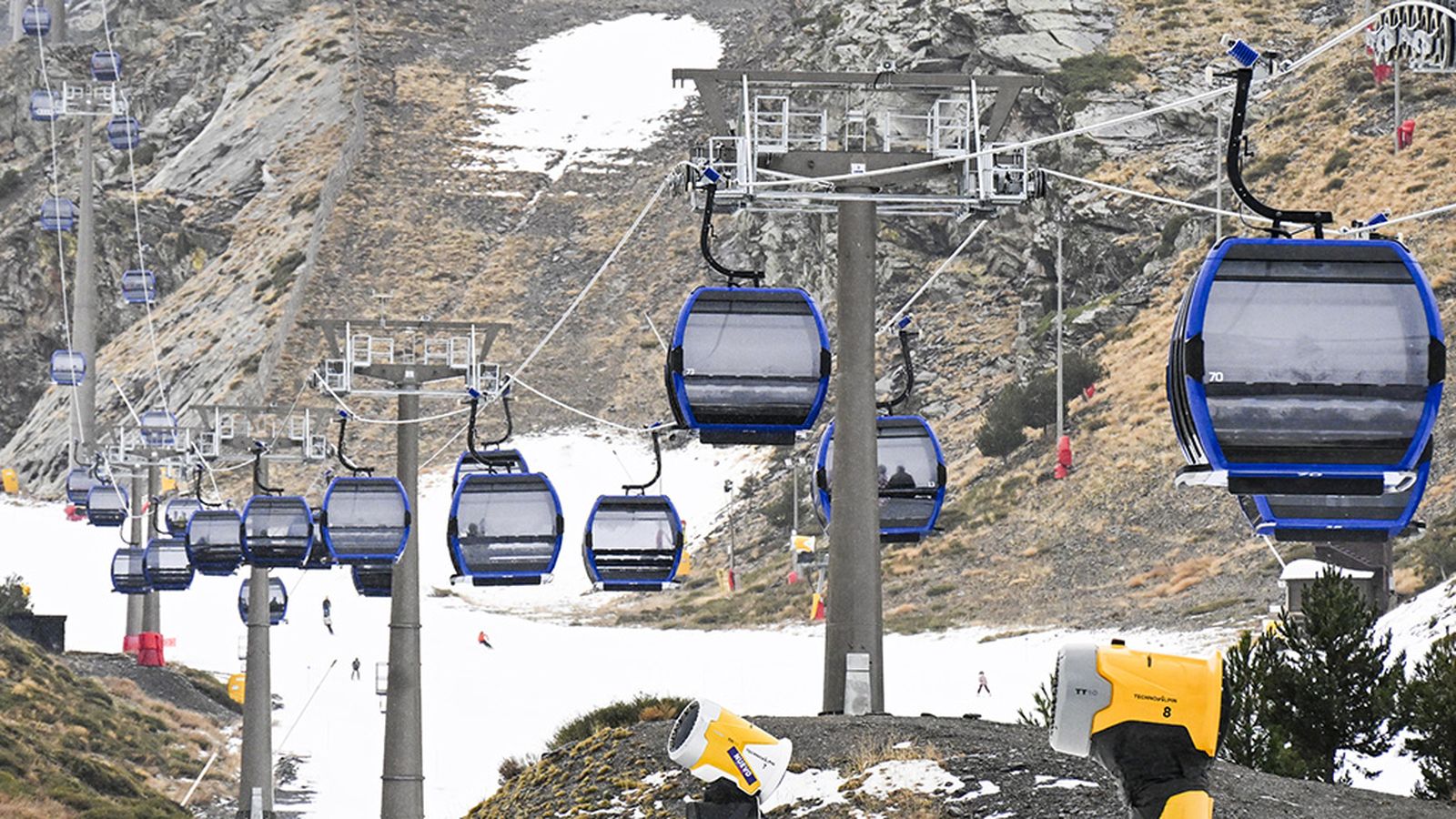 Telecabina Al Andalus de Sierra Nevada