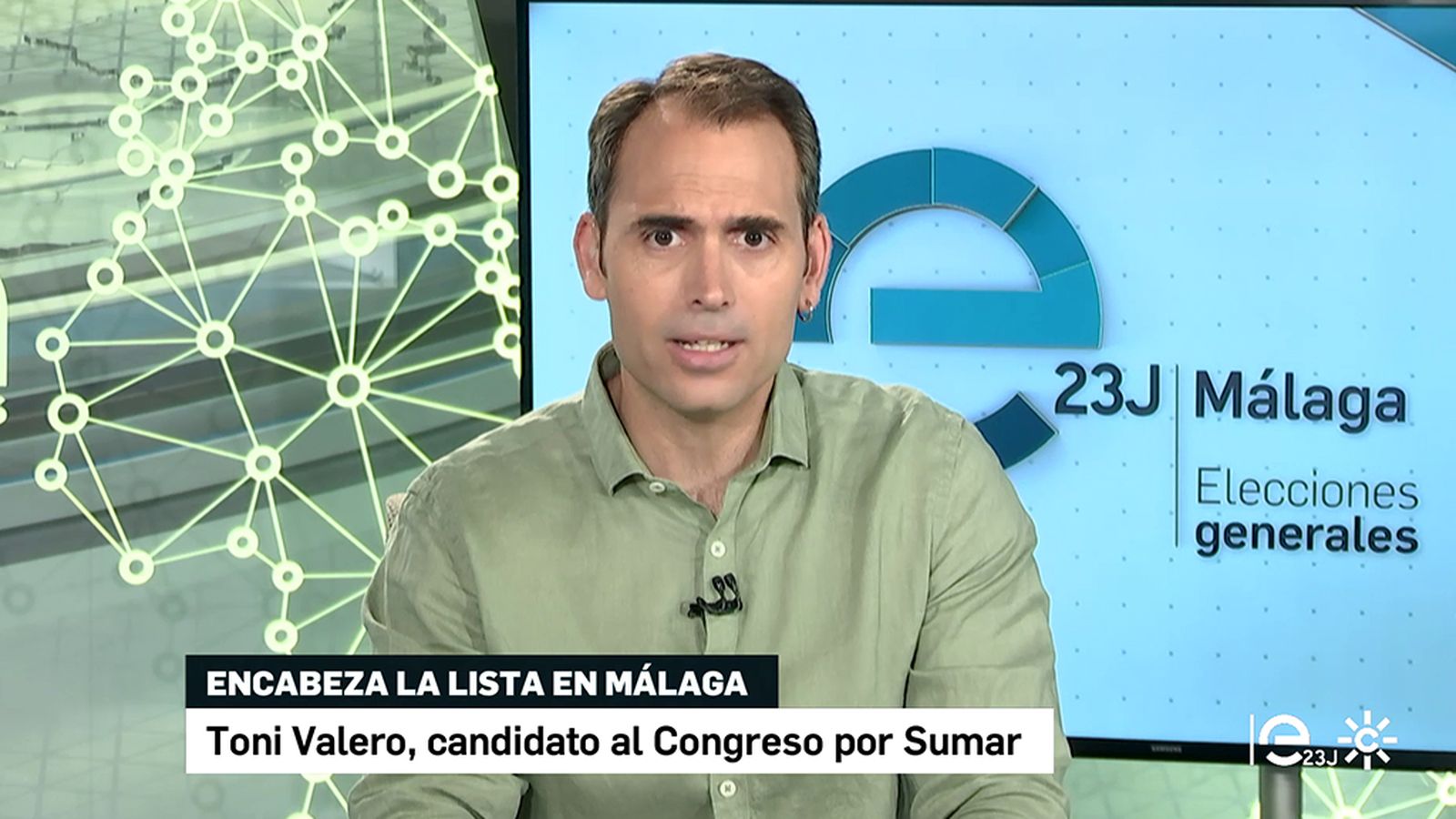 Entrevista a Toni Valero, candidato de Sumar al Congreso por Málaga