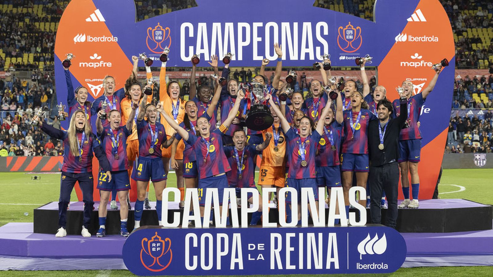 Barcelona Campeonas de la Copa de la Reina