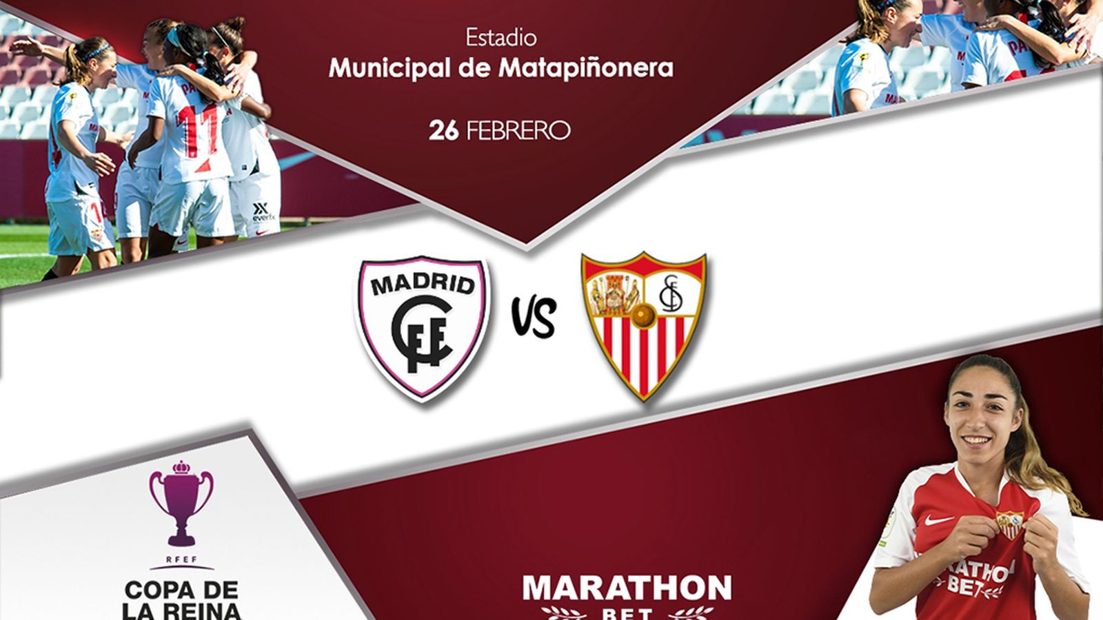 Cuartos Final Copa de la Reina, ATV, 26 febrero