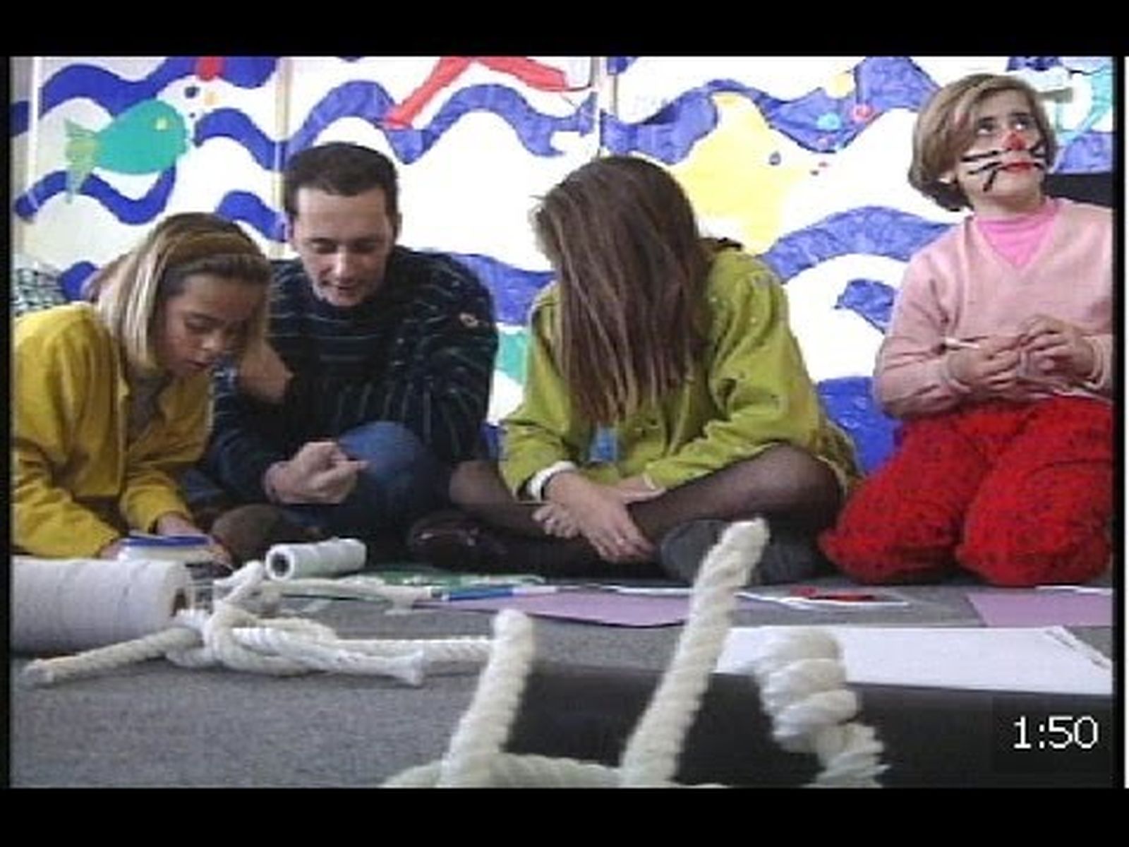 Navidad infantil en 1990: Juvensur 90, mascota Curro con los niños, y esquí en Sierra Nevada