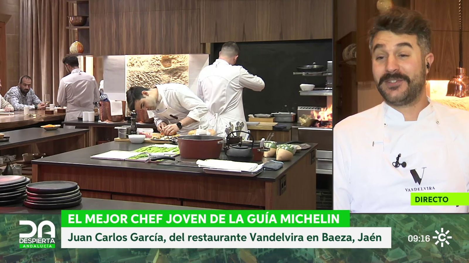 Juan Carlos García, chef del restaurante Vandelvira