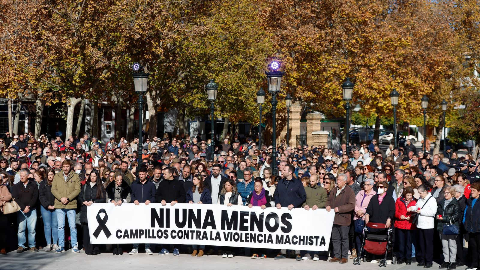 Luto, conmoción y silencio en Campillos por el asesinato machista de Concepción