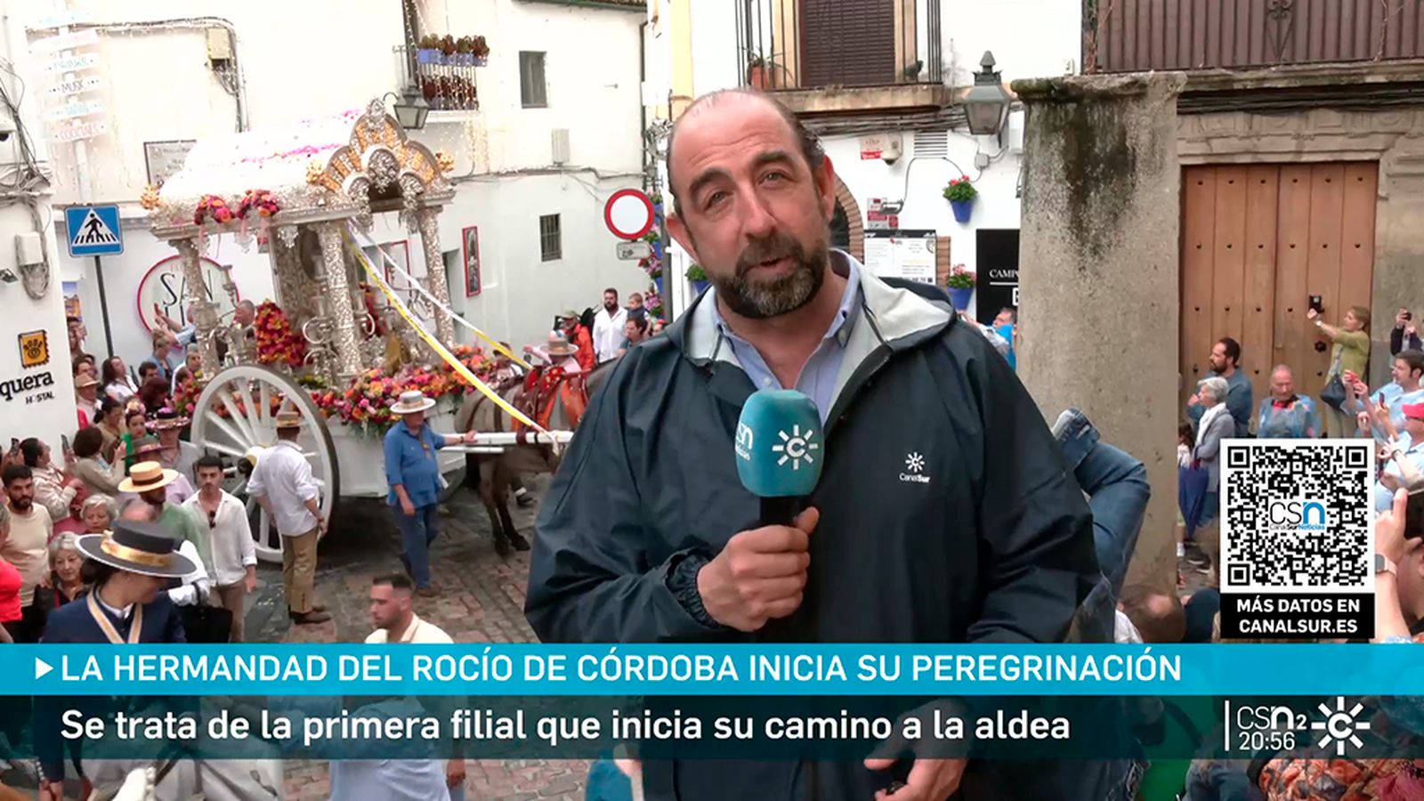 Sale la hermandad del rocio de Cordoba