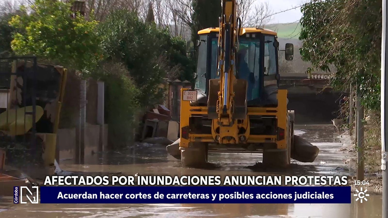 Parcelistas de Córdoba redoblan sus protestas por los daños del temporal