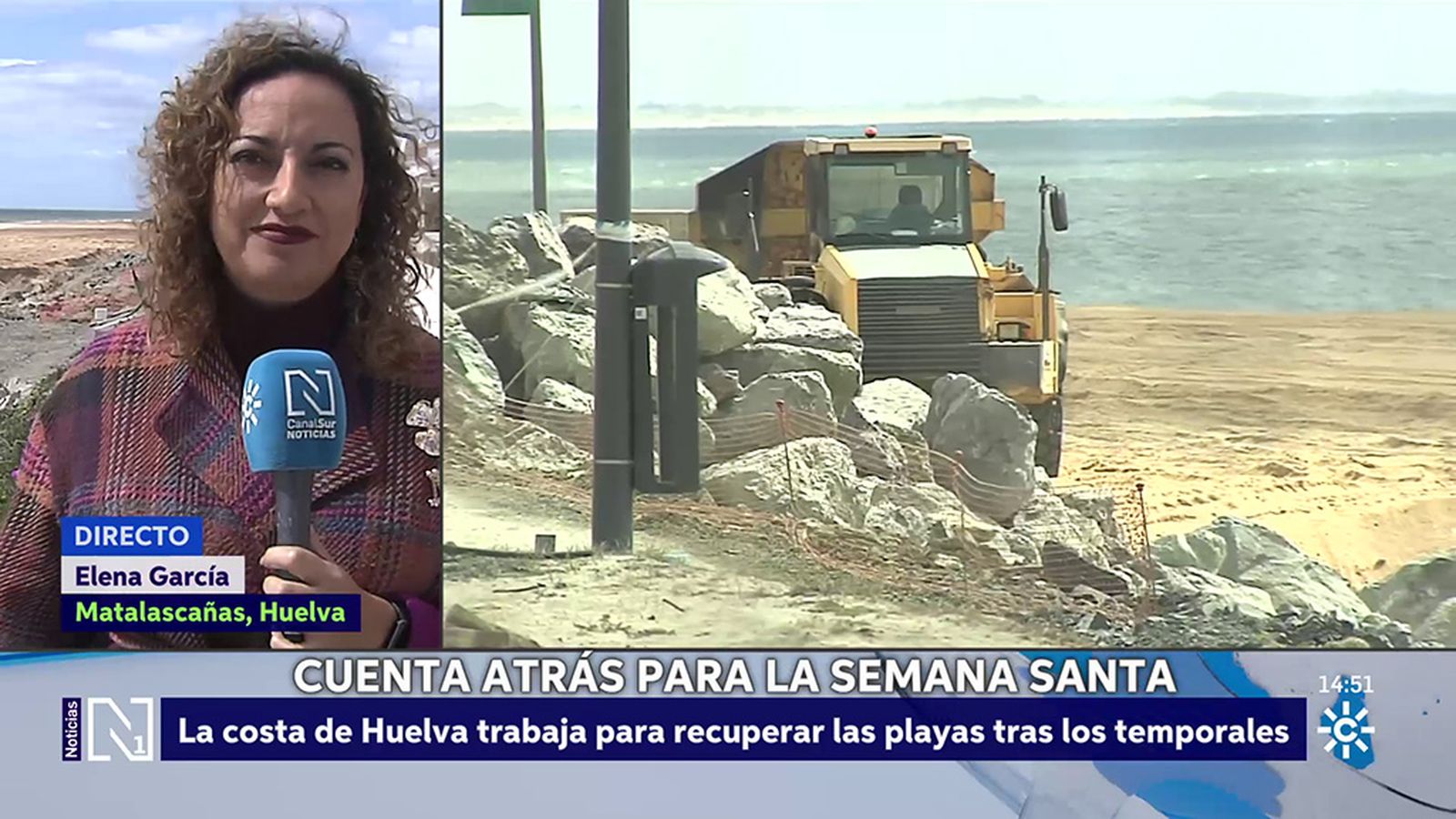Puesta a punto de las playas andaluzas para la Semana Santa