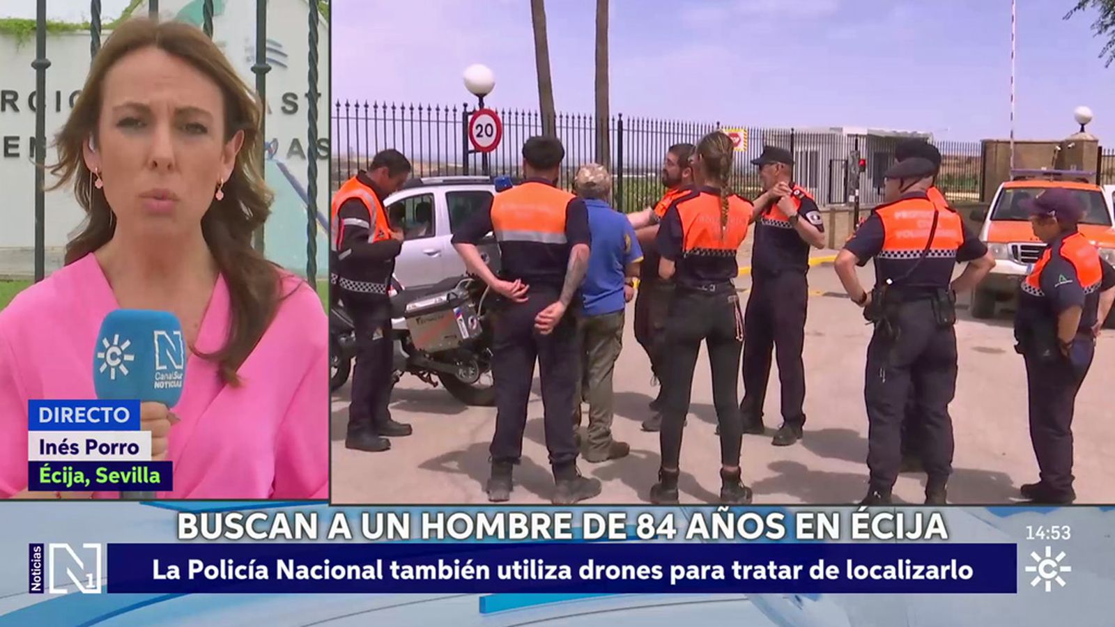 Búsqueda desaparecido en Écija