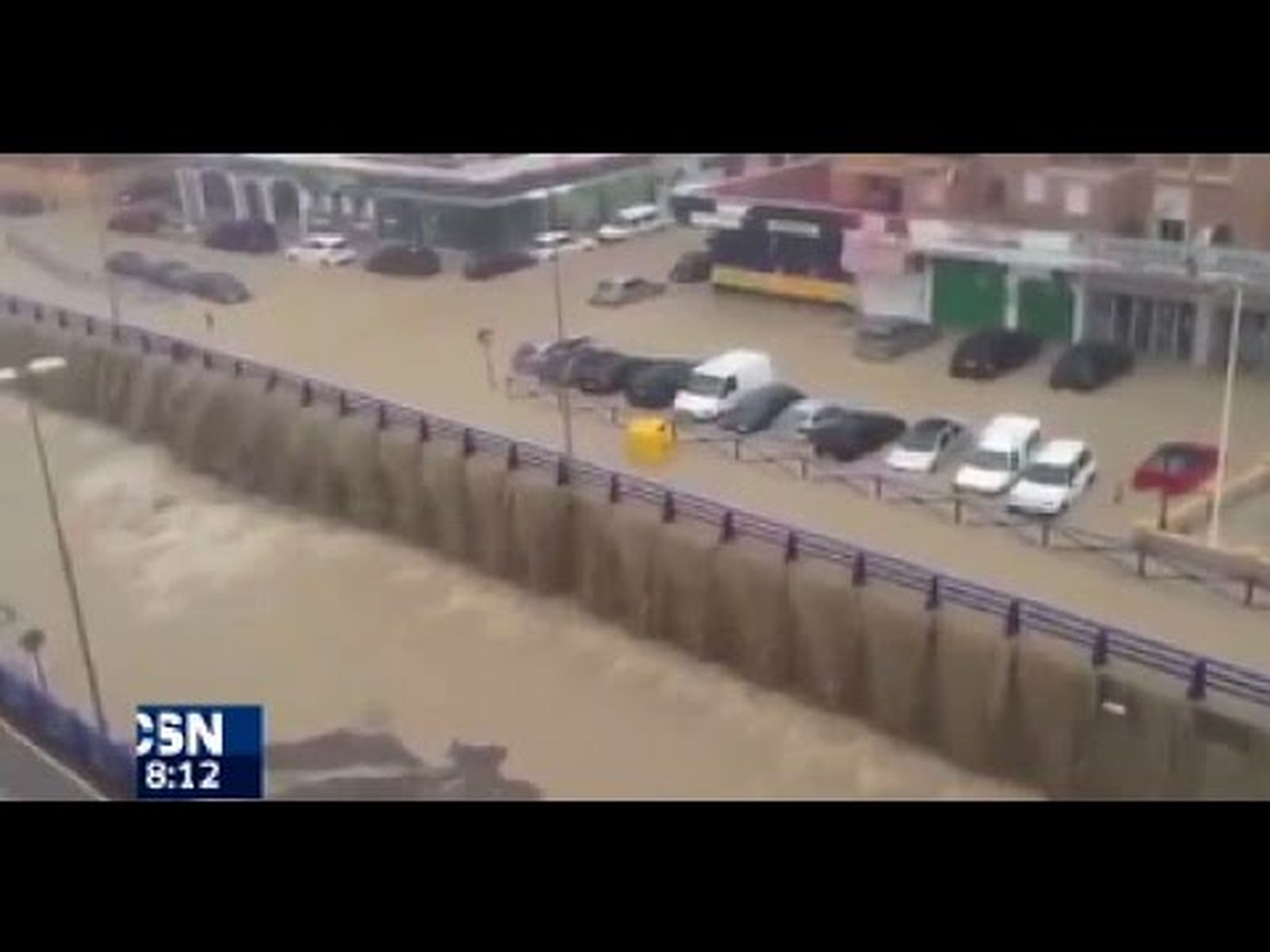 Dos victimas mortales e inundaciones por las lluvias en Málaga y Cádiz