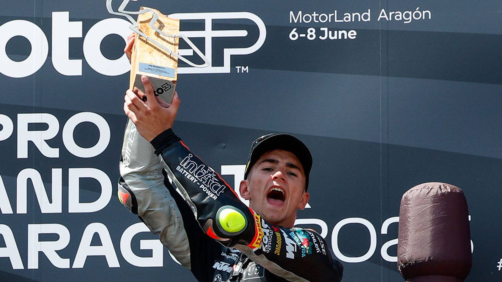 El piloto sevillano David Muñoz logra su primera victoria en Moto3