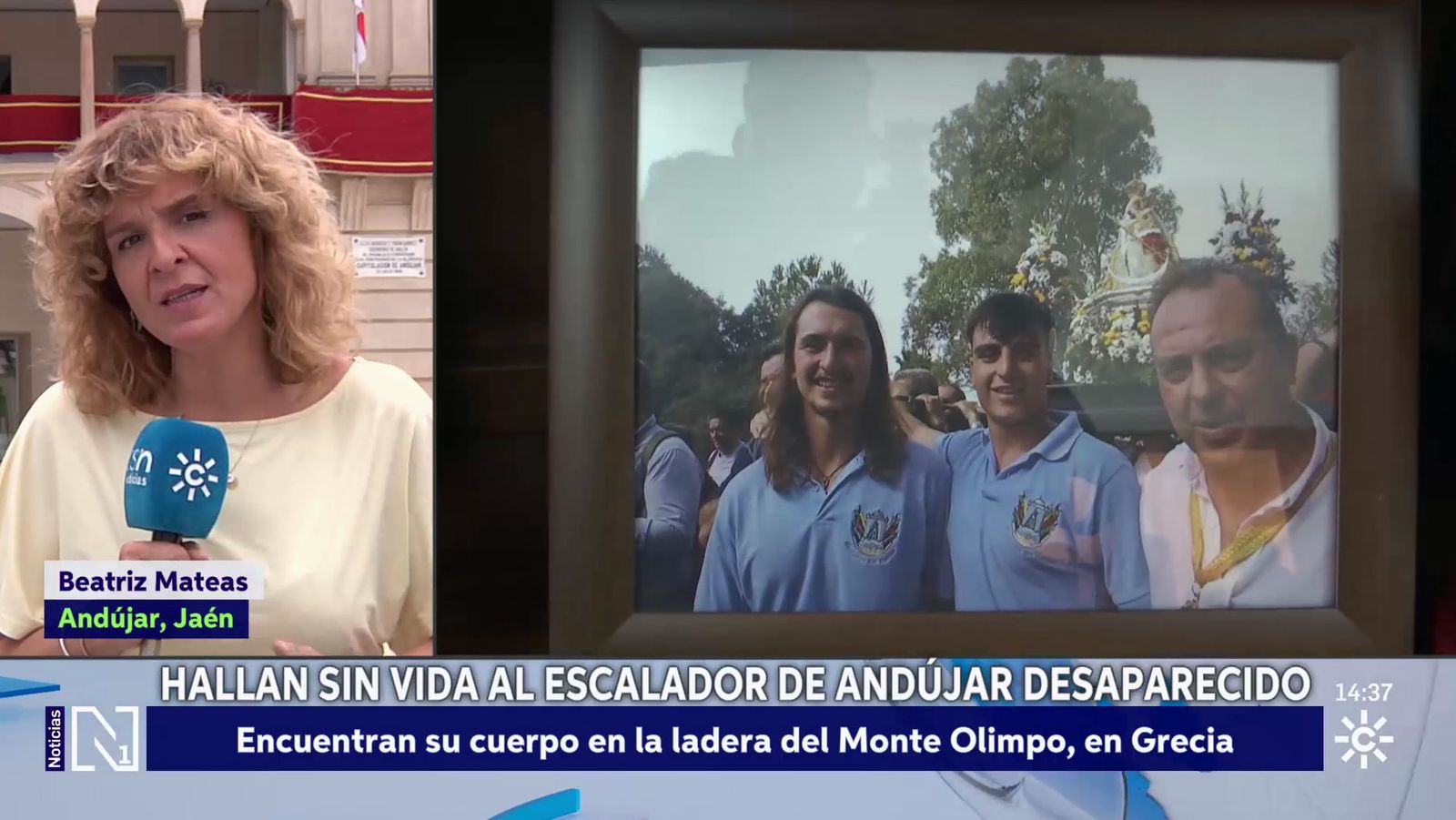 Localizan muerto al montañero de Andújar desaparecido en Grecia