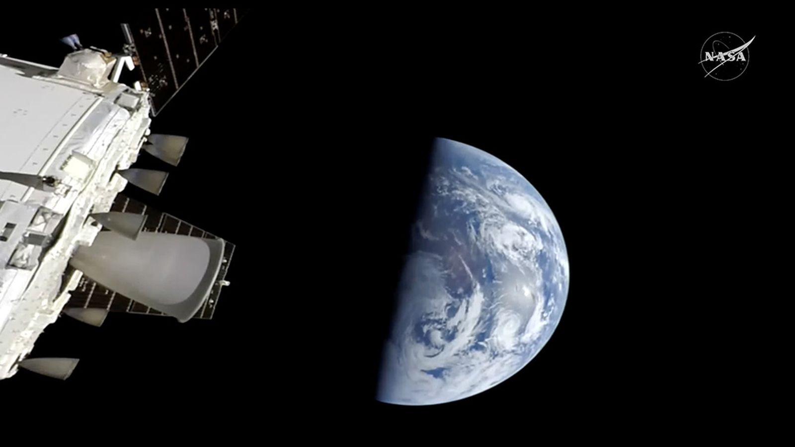 La Tierra desde el Artemis