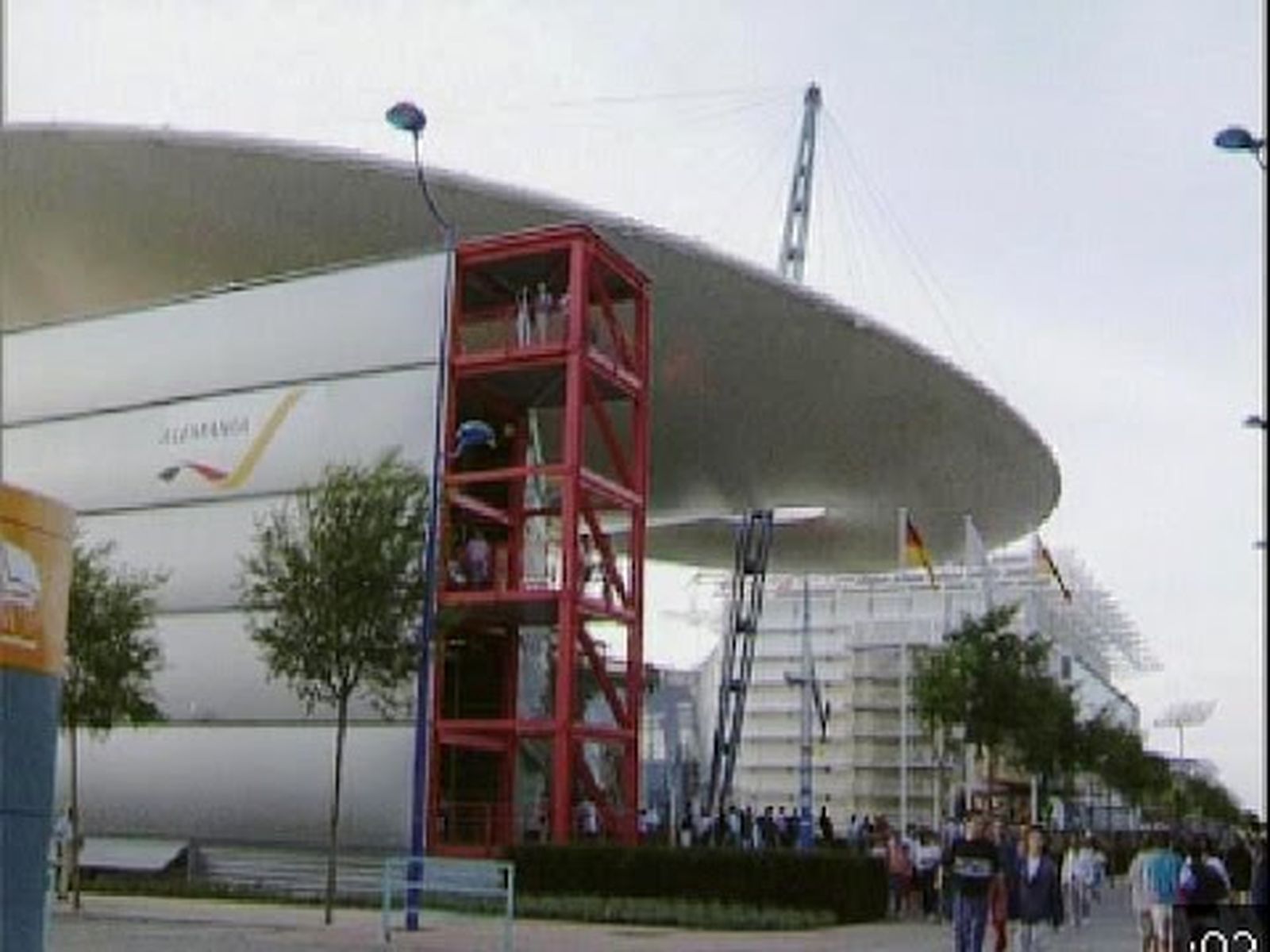 Expo 92: Pabellón de Alemania (1992)