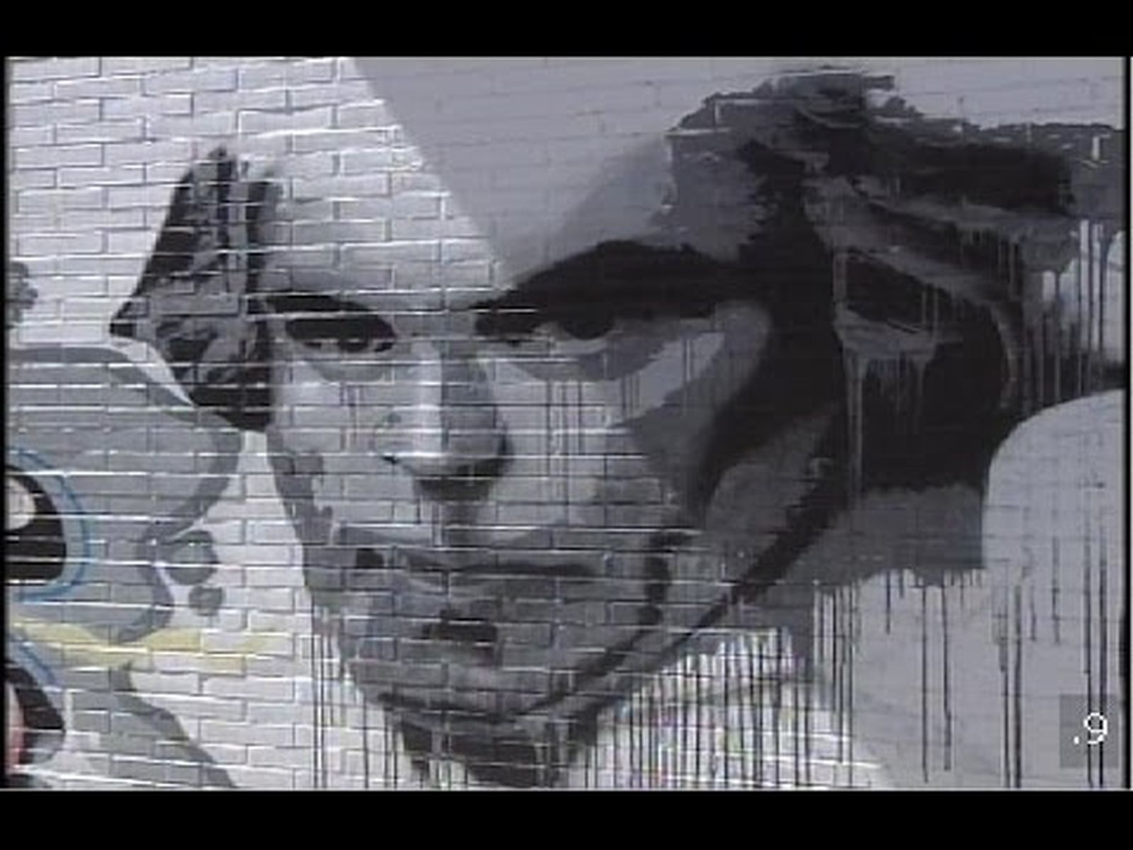 Graffiti en el Conservatorio de Música de Almería (2009)