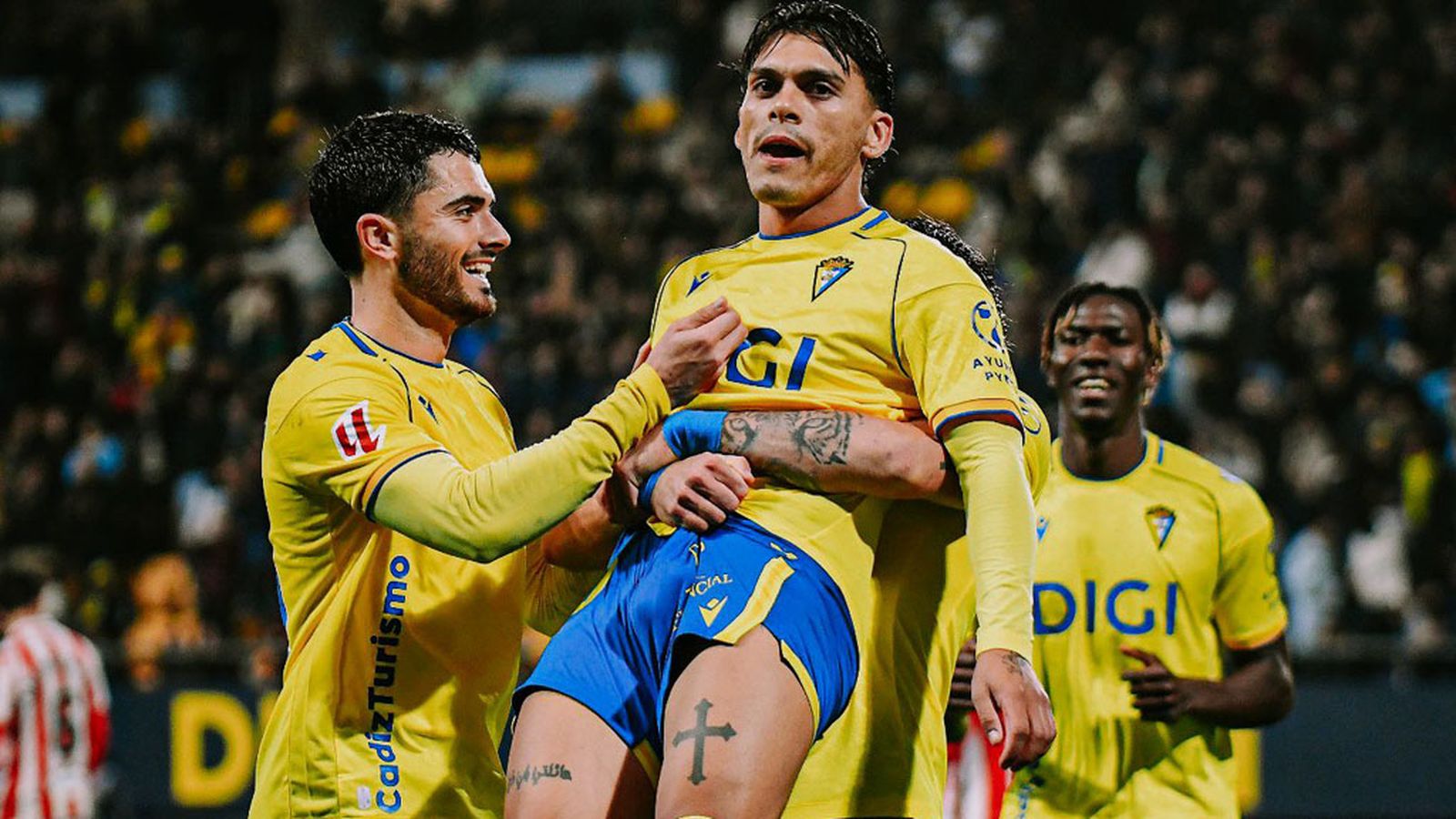Brian Ocampo gol Cádiz Sporting