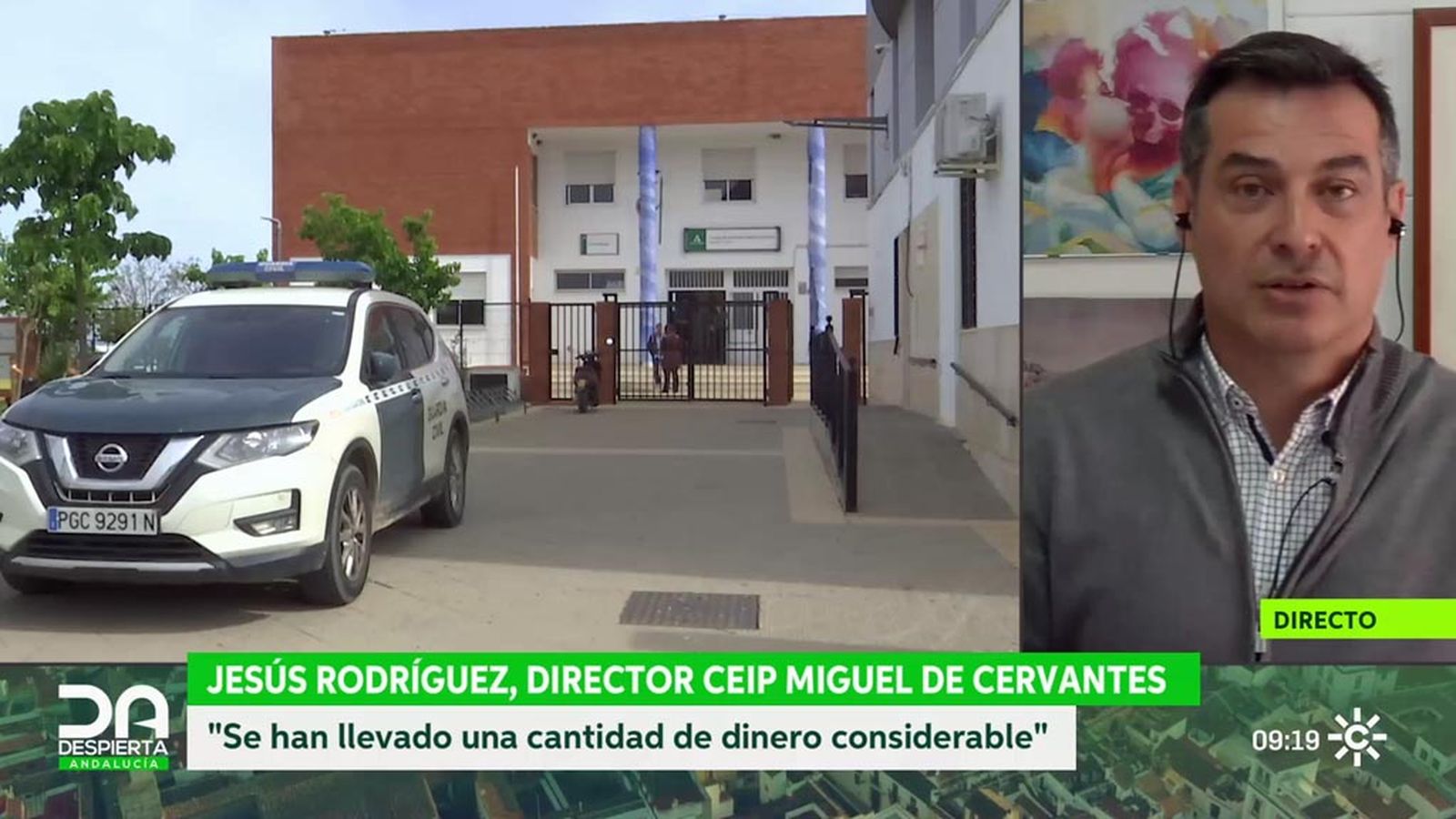 Roban el dinero destinado a excursiones en un colegio de Lucena del Puerto