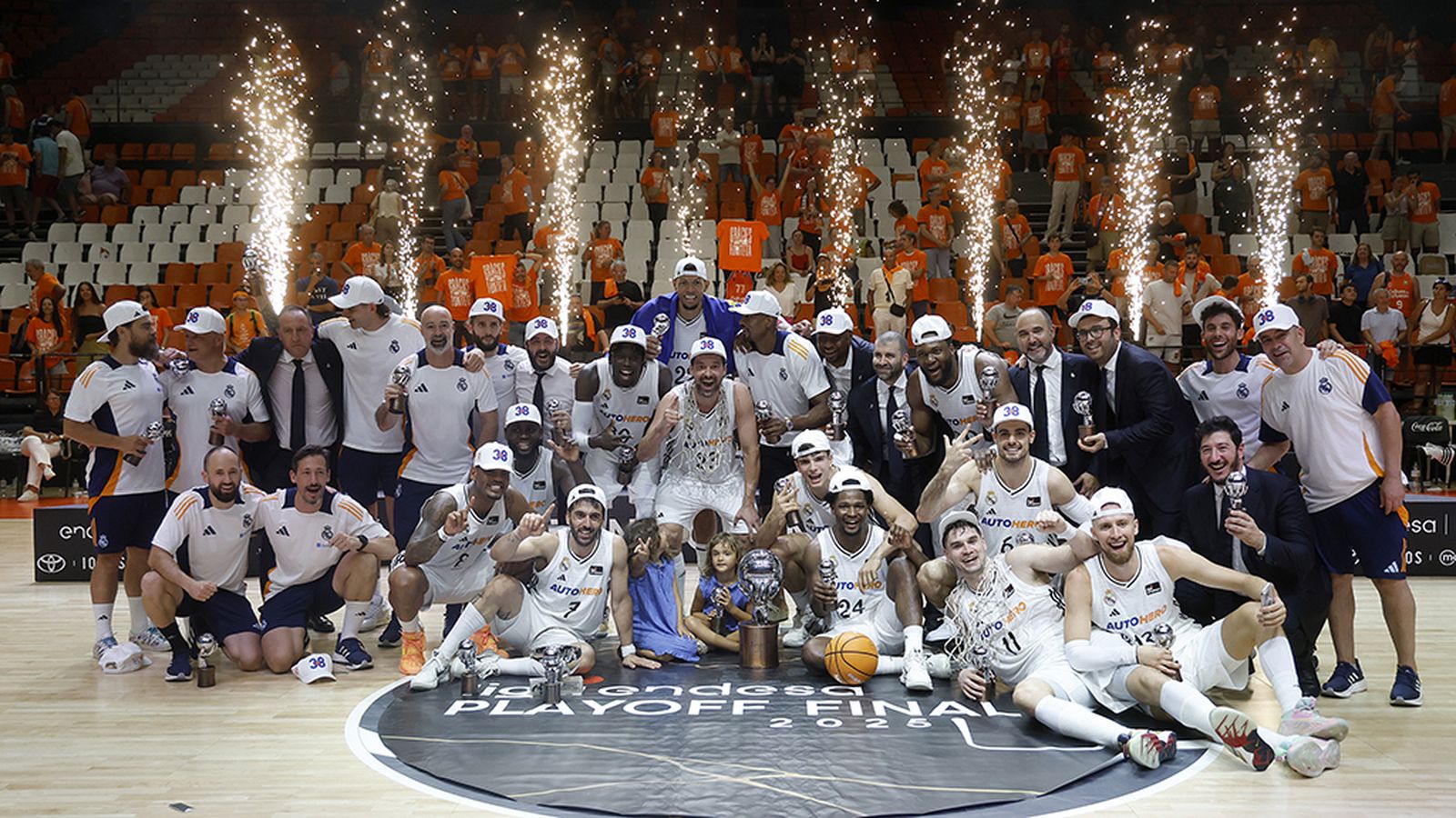 El Madrid, campeón liguero