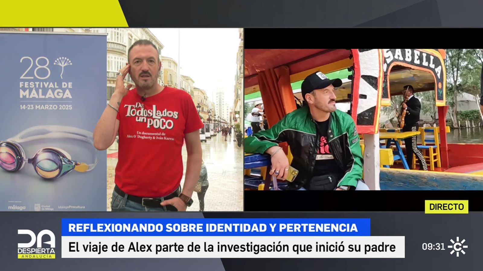Alex O Dogherty en Despierta Andalucía