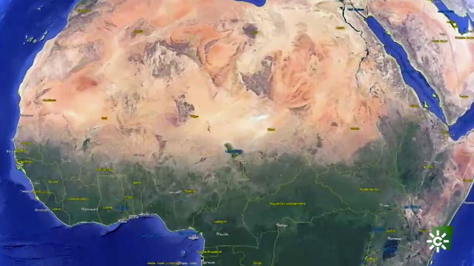 foto mapa africa