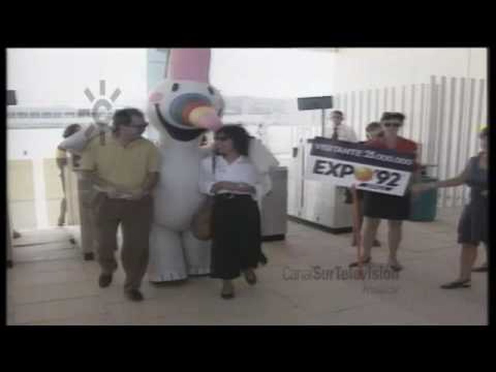 Expo 92 y el visitante 25 millones