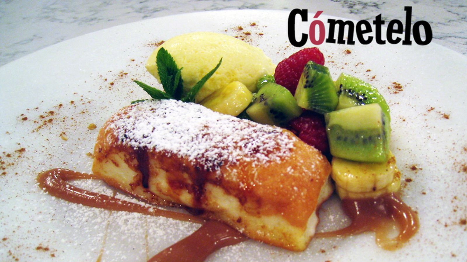 Cómetelo 21 diciembre Bizcocho dulce caramelizado