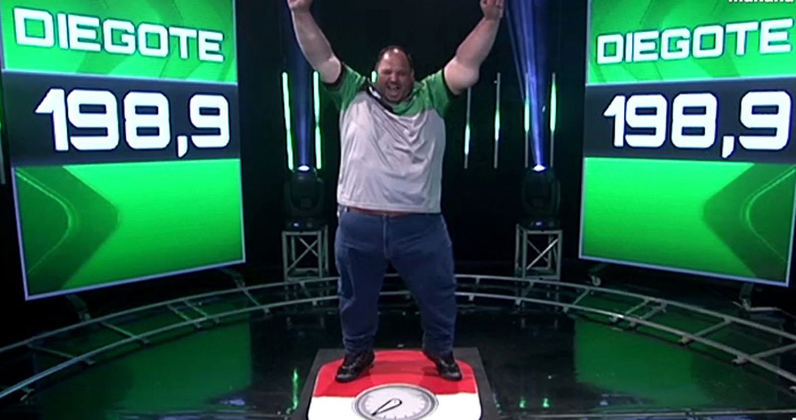 Diegote supera el reto