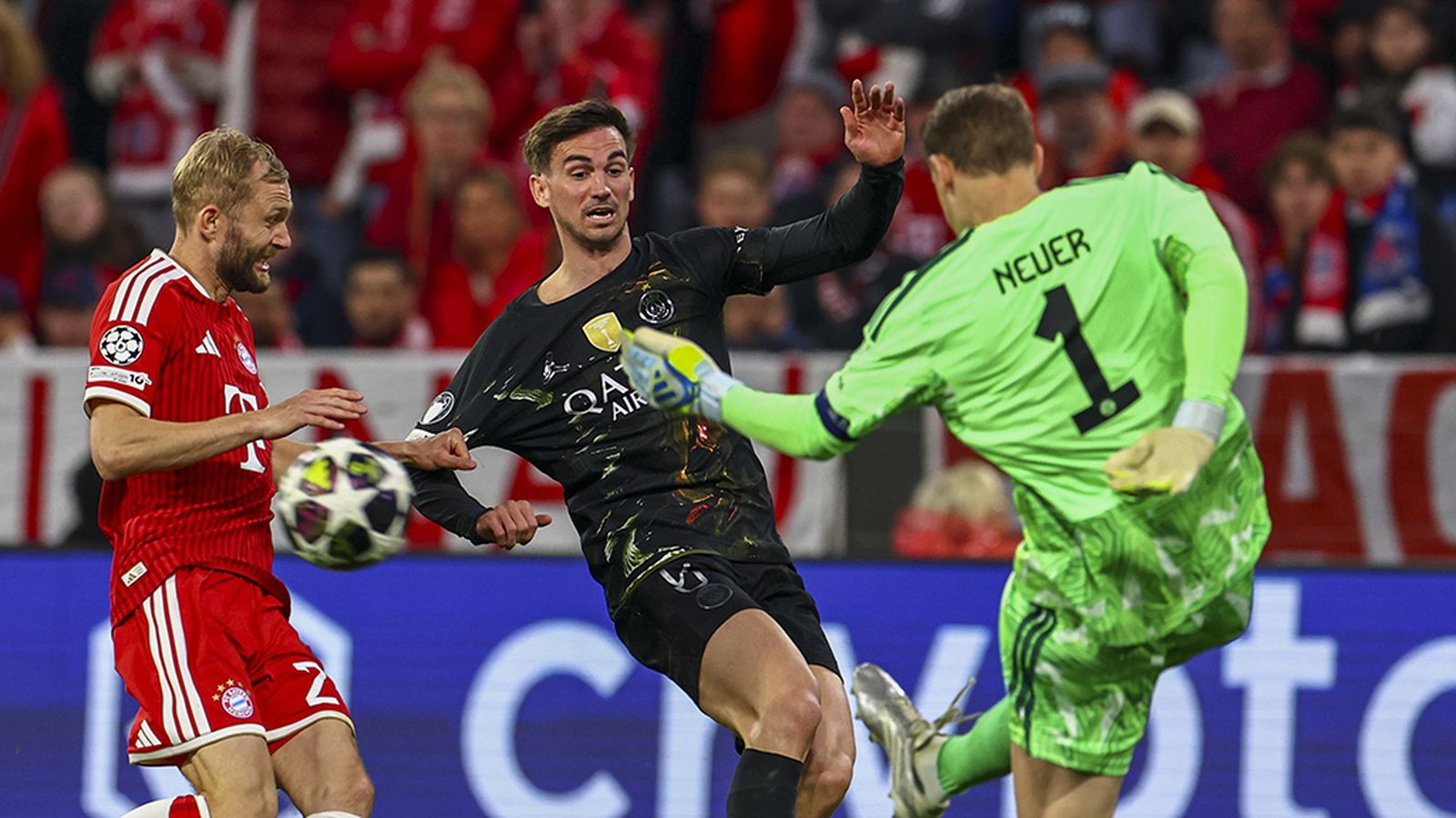 Fabián en el PSG Bayern