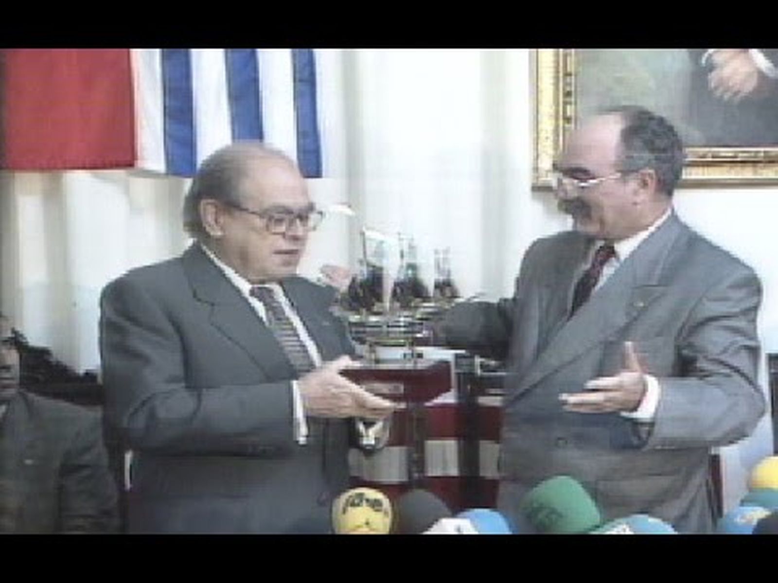 Jordi Pujol en Andalucía: visita a Cartaya (1996)