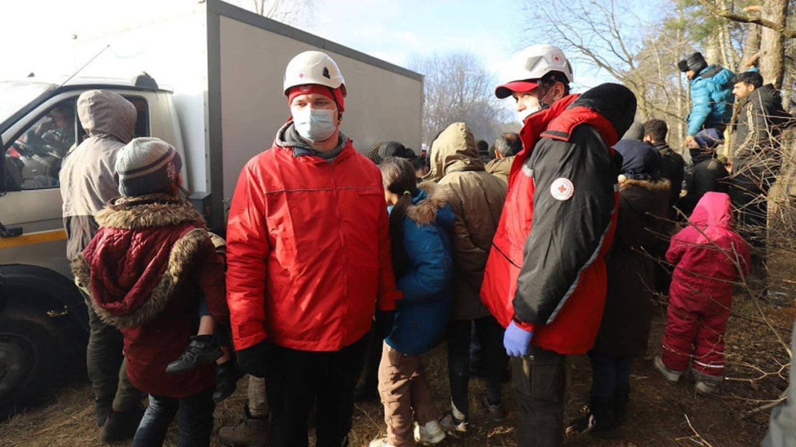 Cruz Roja refugiados Ucrania