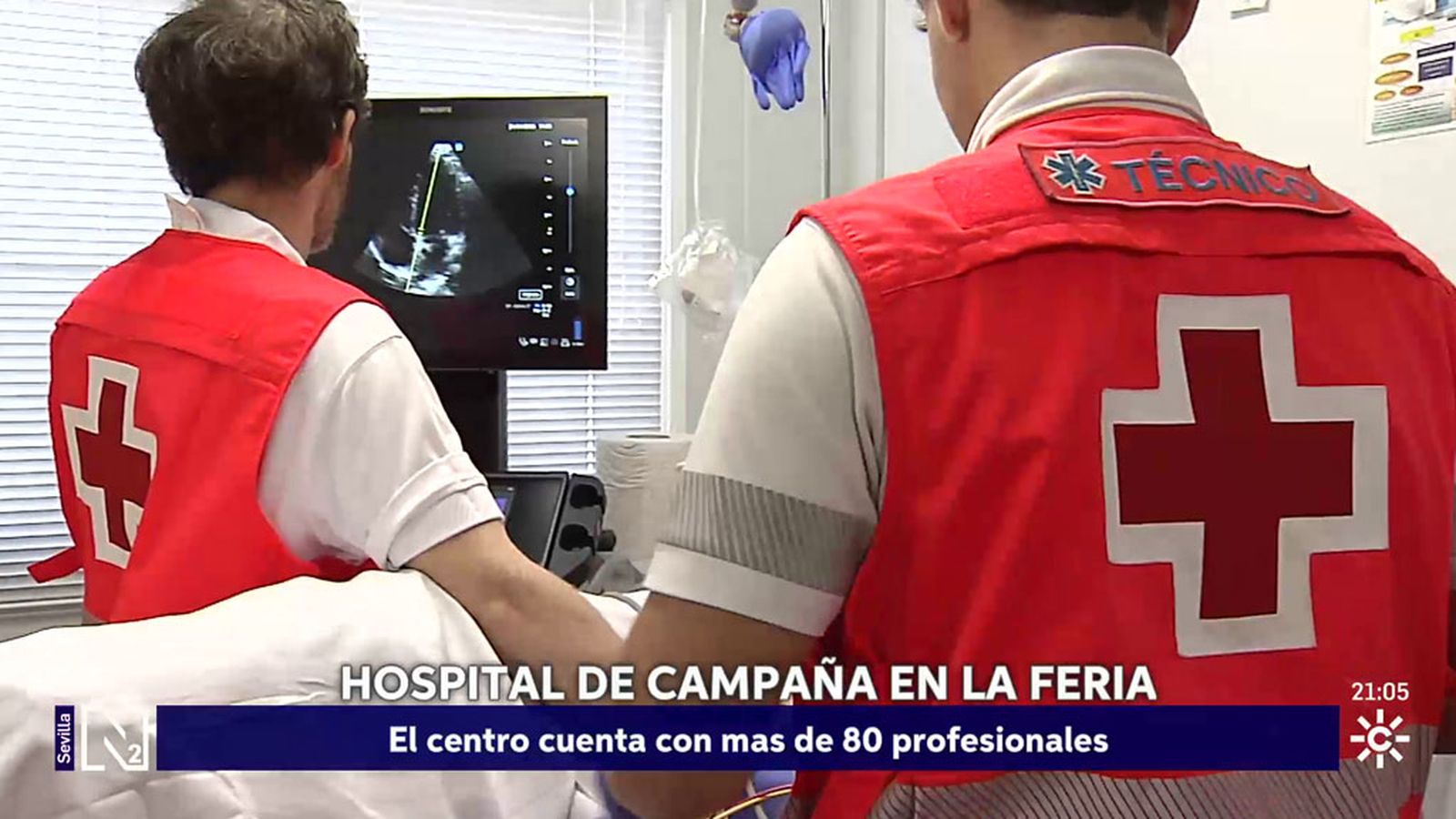 Centros sanitarios en la Feria