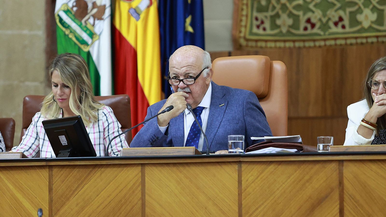Jesús Aguirre, presidente del Parlamento andaluz