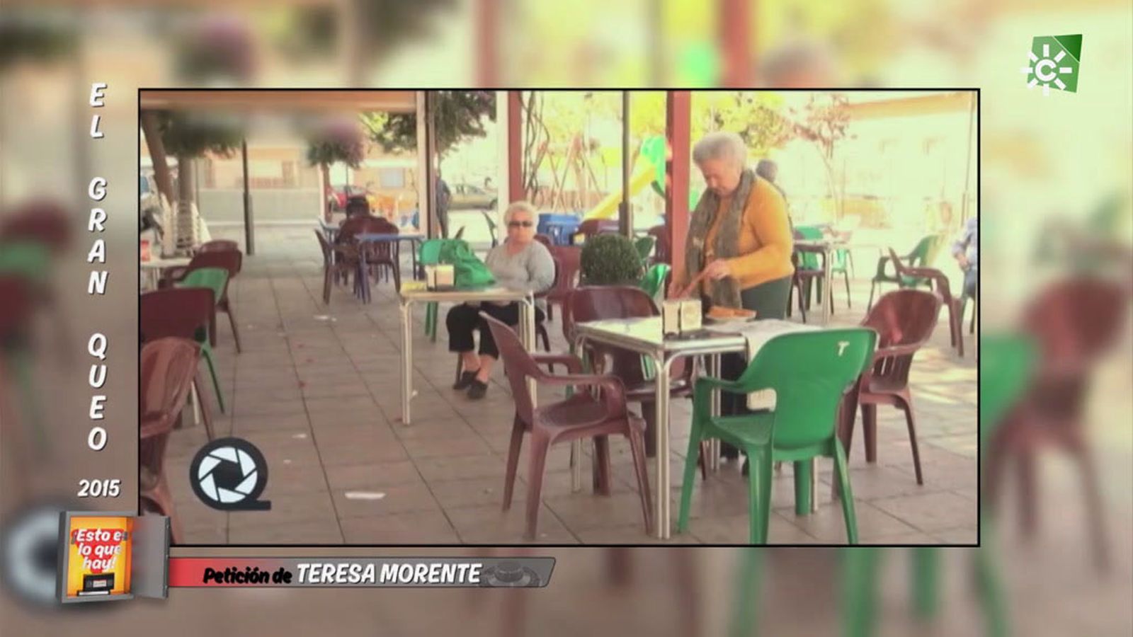 Las ladronas de churros y la cámara oculta
