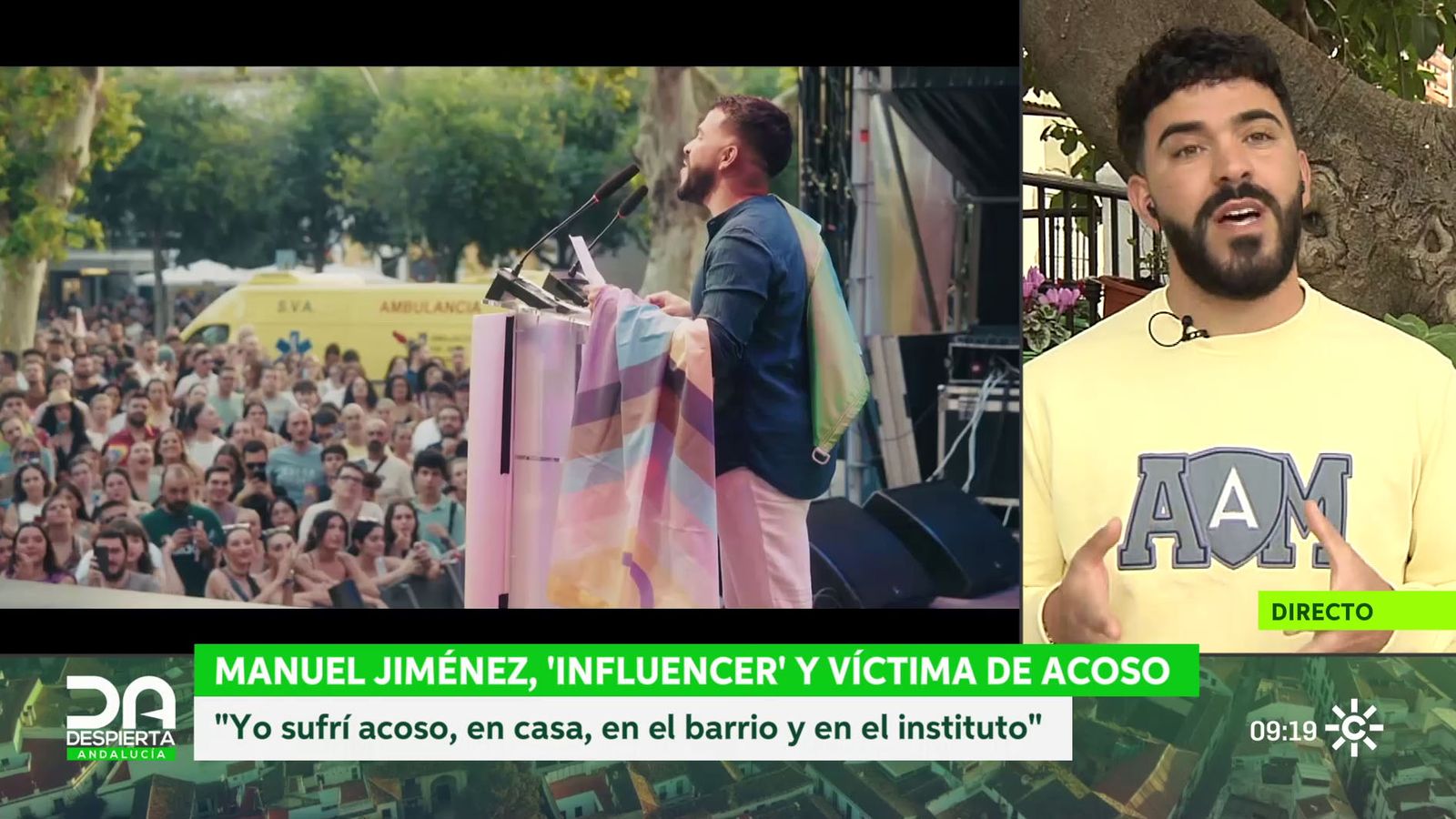 Manuel Jiménez, el influencer de Las Tres Mil