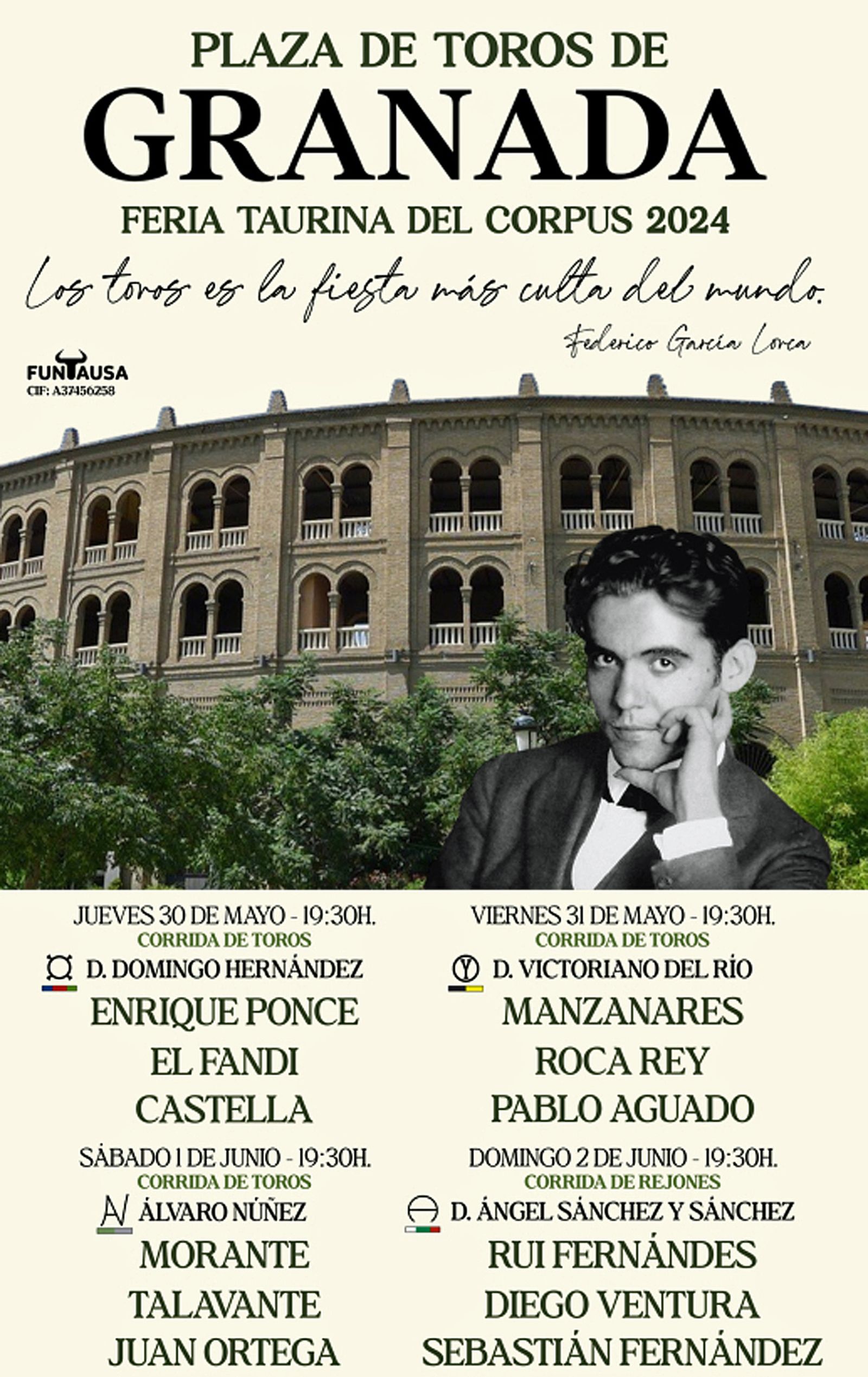COMUNICACIÓN TOROS CORPUS GRANADA RAI