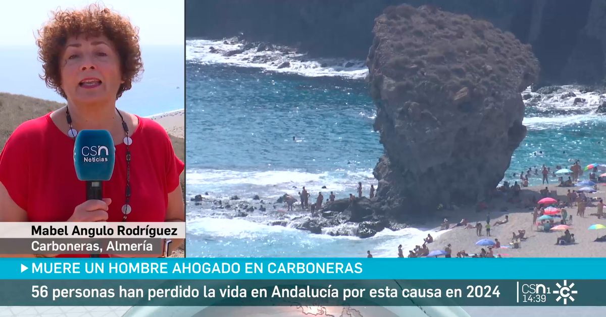 Fallece ahogado un hombre en la playa de Los Muertos de Carboneras