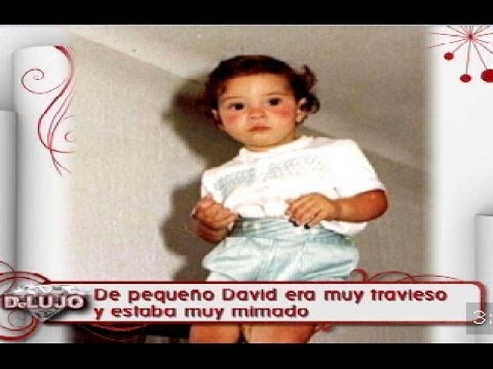 David Bisbal, nace un niño travieso en Almería