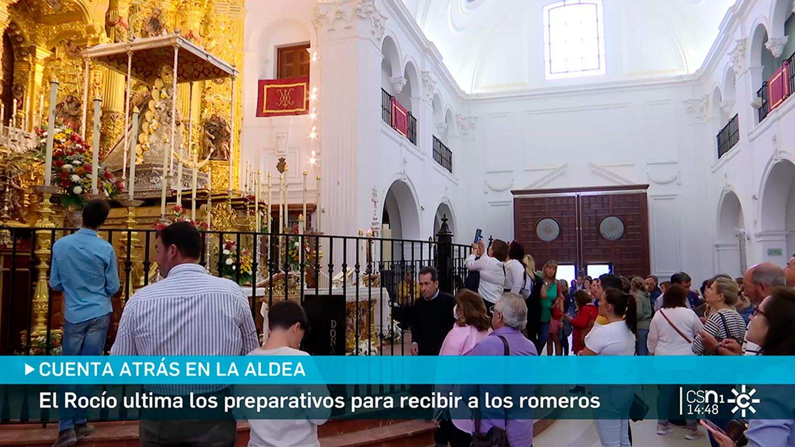 El Rocío se prepara para recibir a los peregrinos